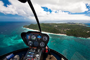 Туры в Доминикану полет на вертолете